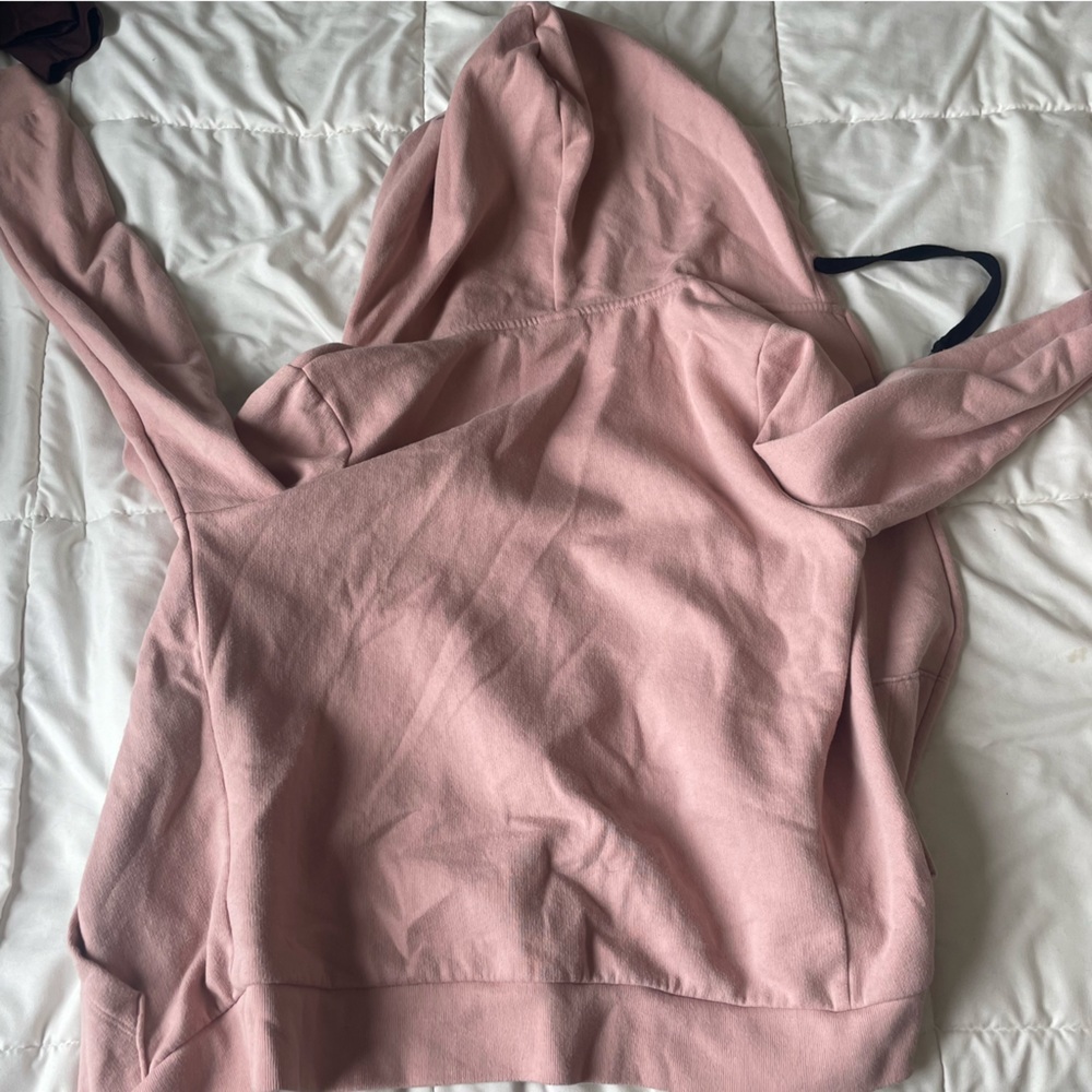 Pink Zip-Up With Lettering - Picture 2 of 7
